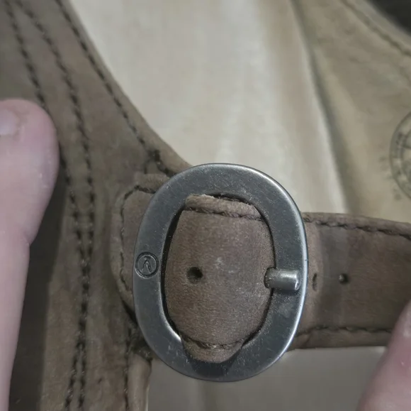 Keen Brown Mary Jane Flats - Picture 11 of 12